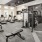 a gym with exercise equipment
