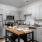 Kitchen with stainless steel appliances and luxury finishes