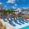 Sundeck with tanning chairs