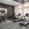 a gym with exercise equipment